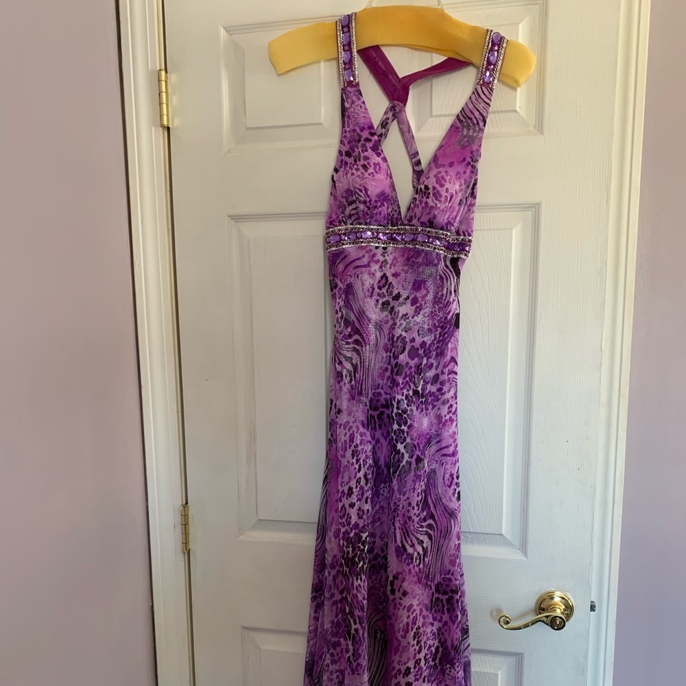 Fitted Faviana Prom Dress
